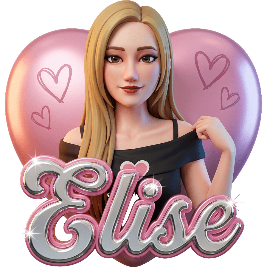 Elise黑裙