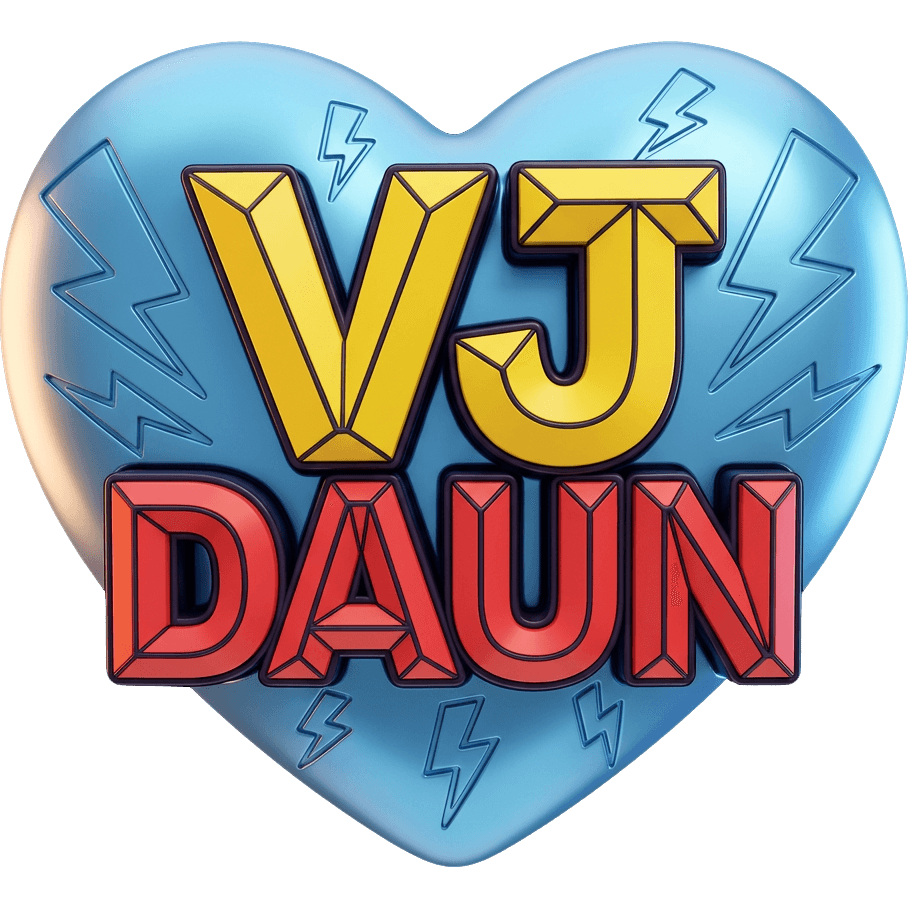 VJ DAUN Biru