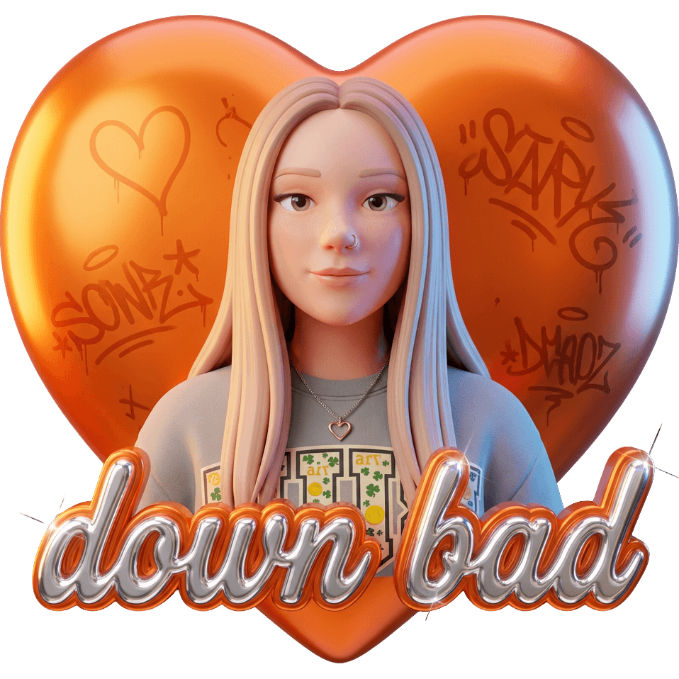 Down Bad Tag
