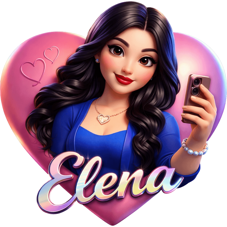 Elena en Azul