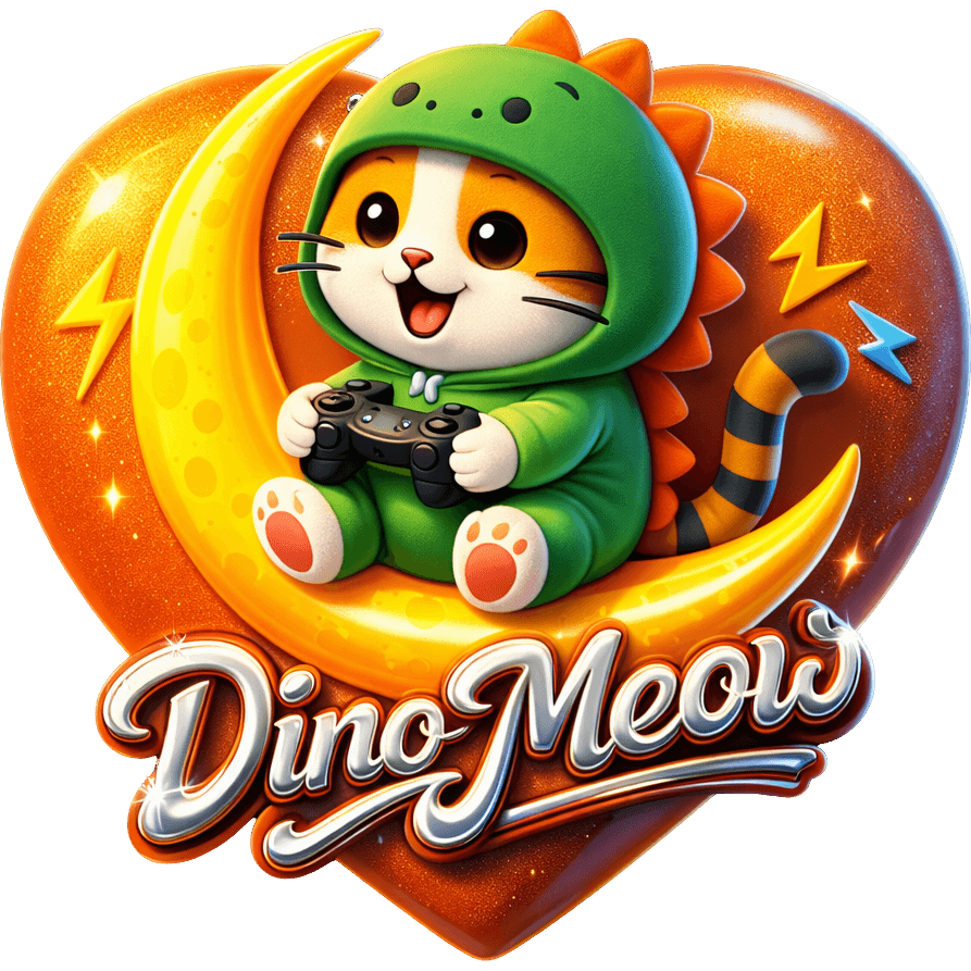 Dino Meow Cute