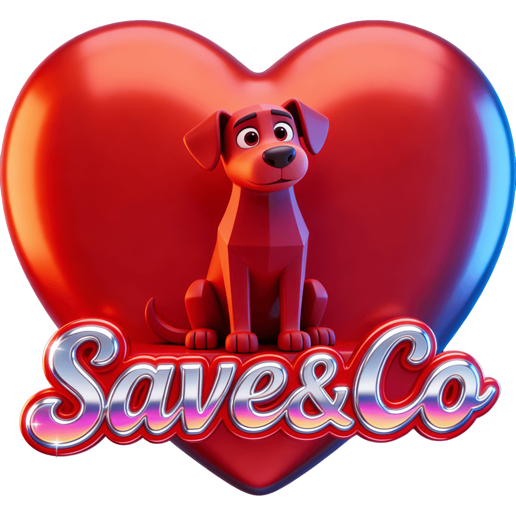 Chien de coeur