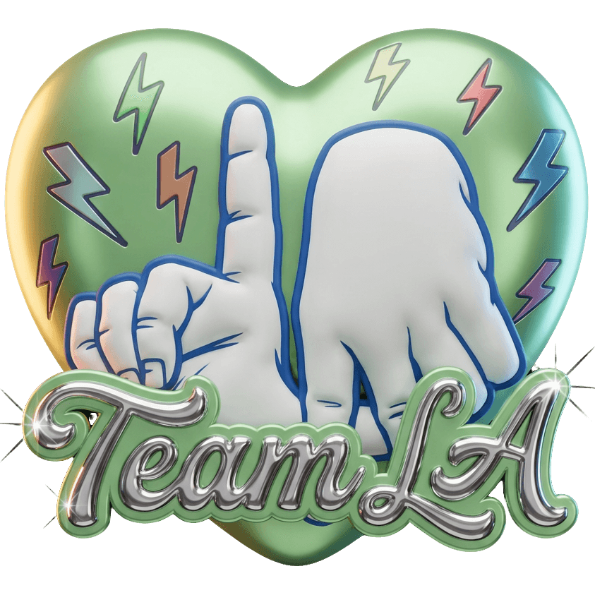 Team LA Sign