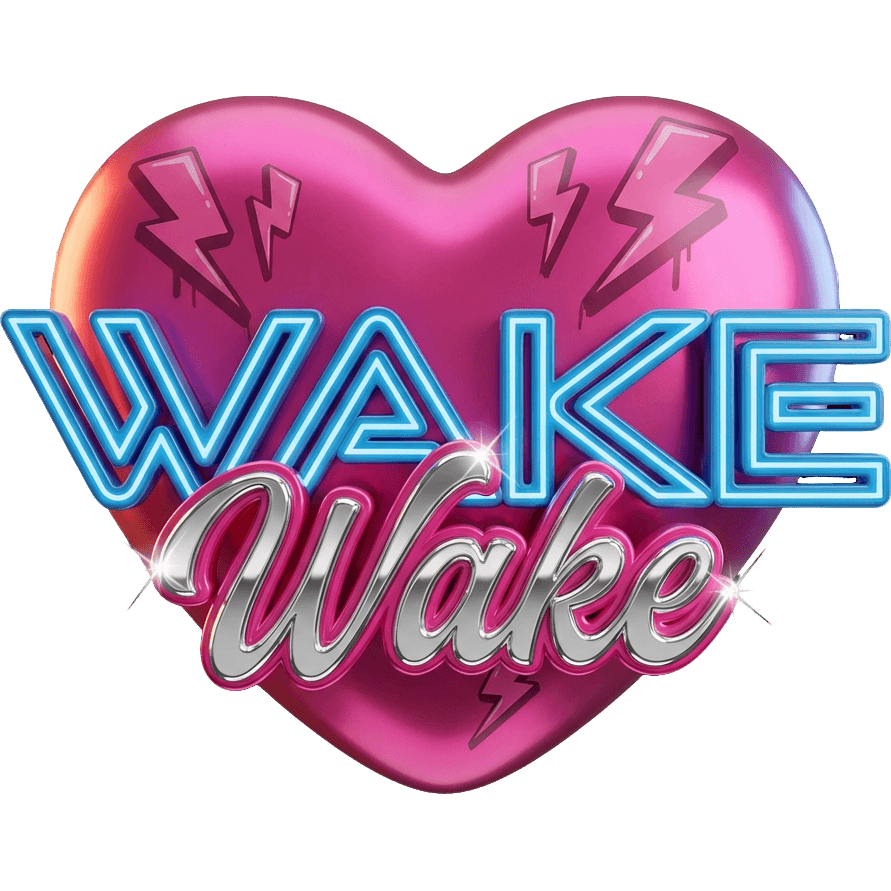 WAKE นีออน