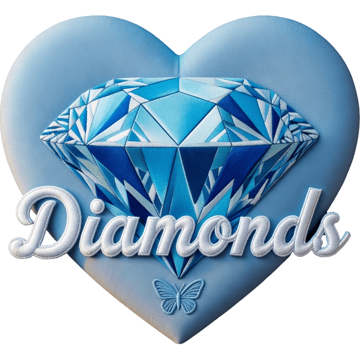 Diamonds heart 