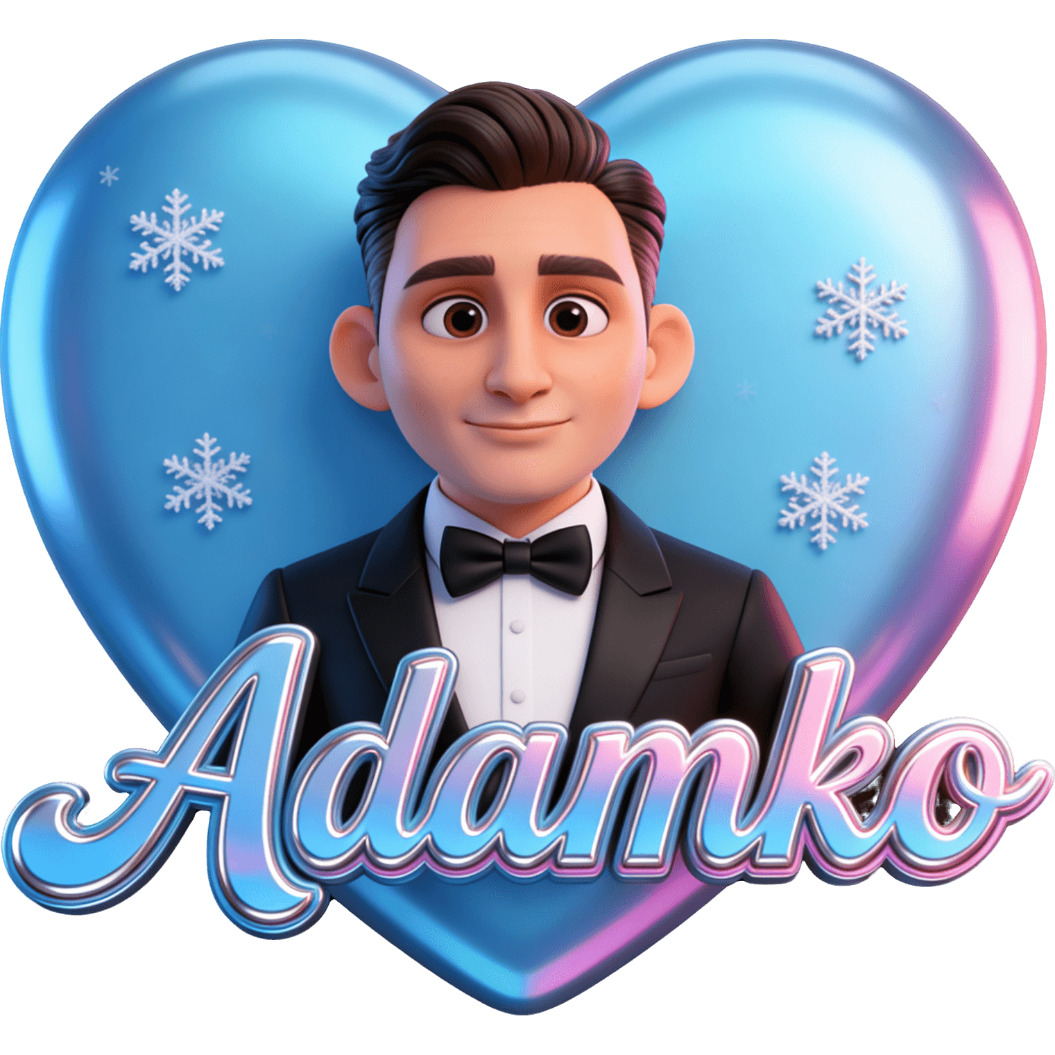 Adamko v modrom