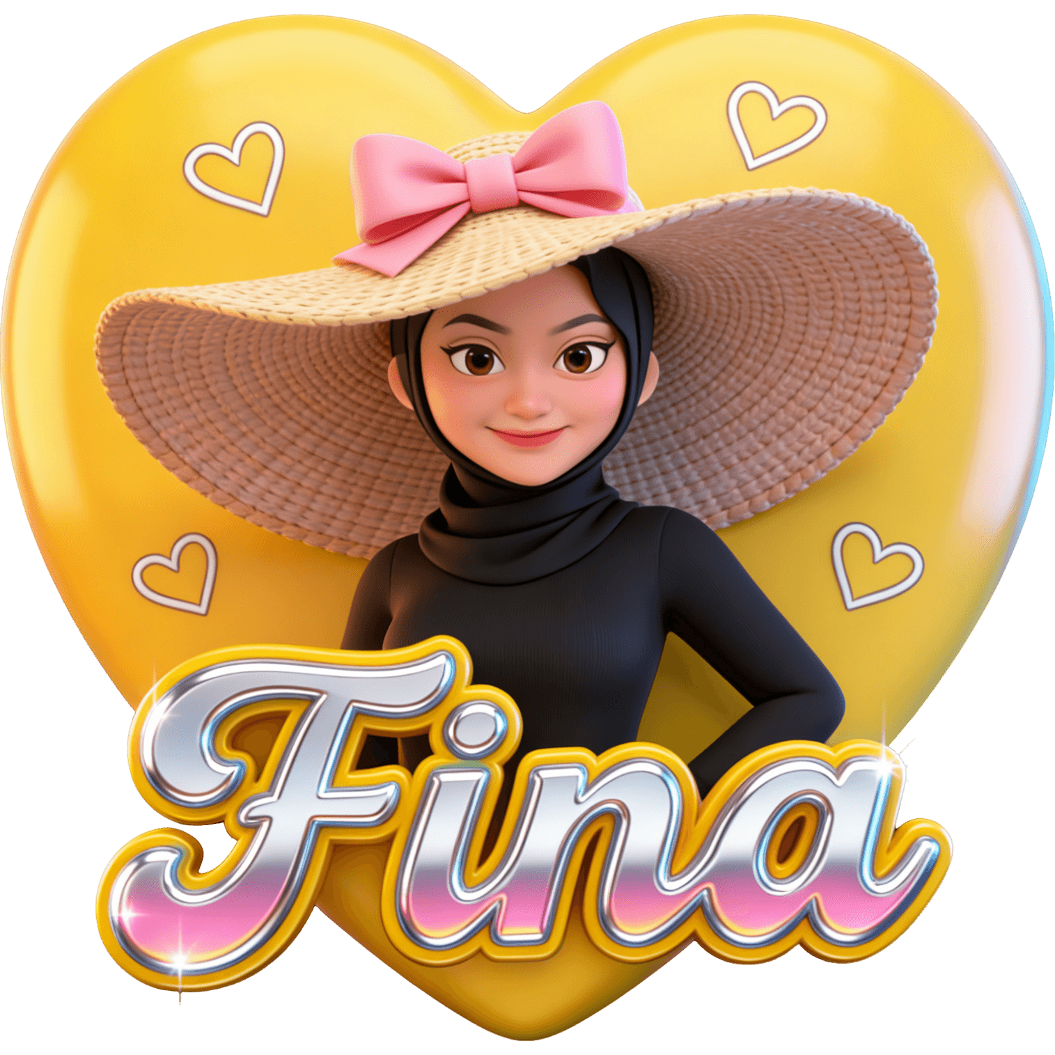 Topi Lebar Fina