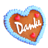 Gingerbread Heart