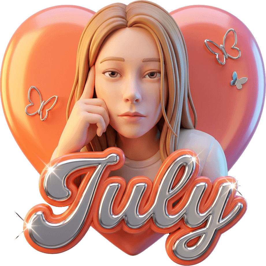 July Hjerte