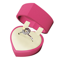 Diamond ring of love