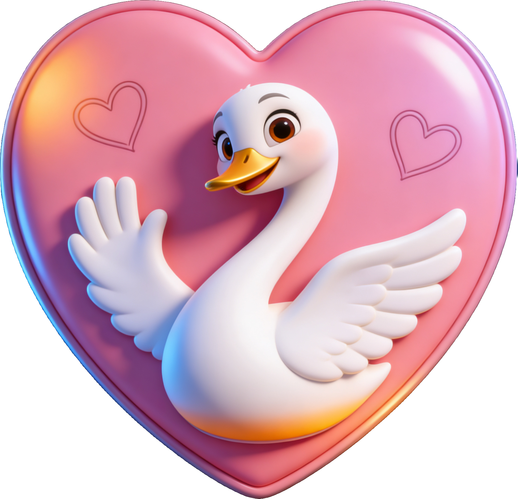 Swan Charm