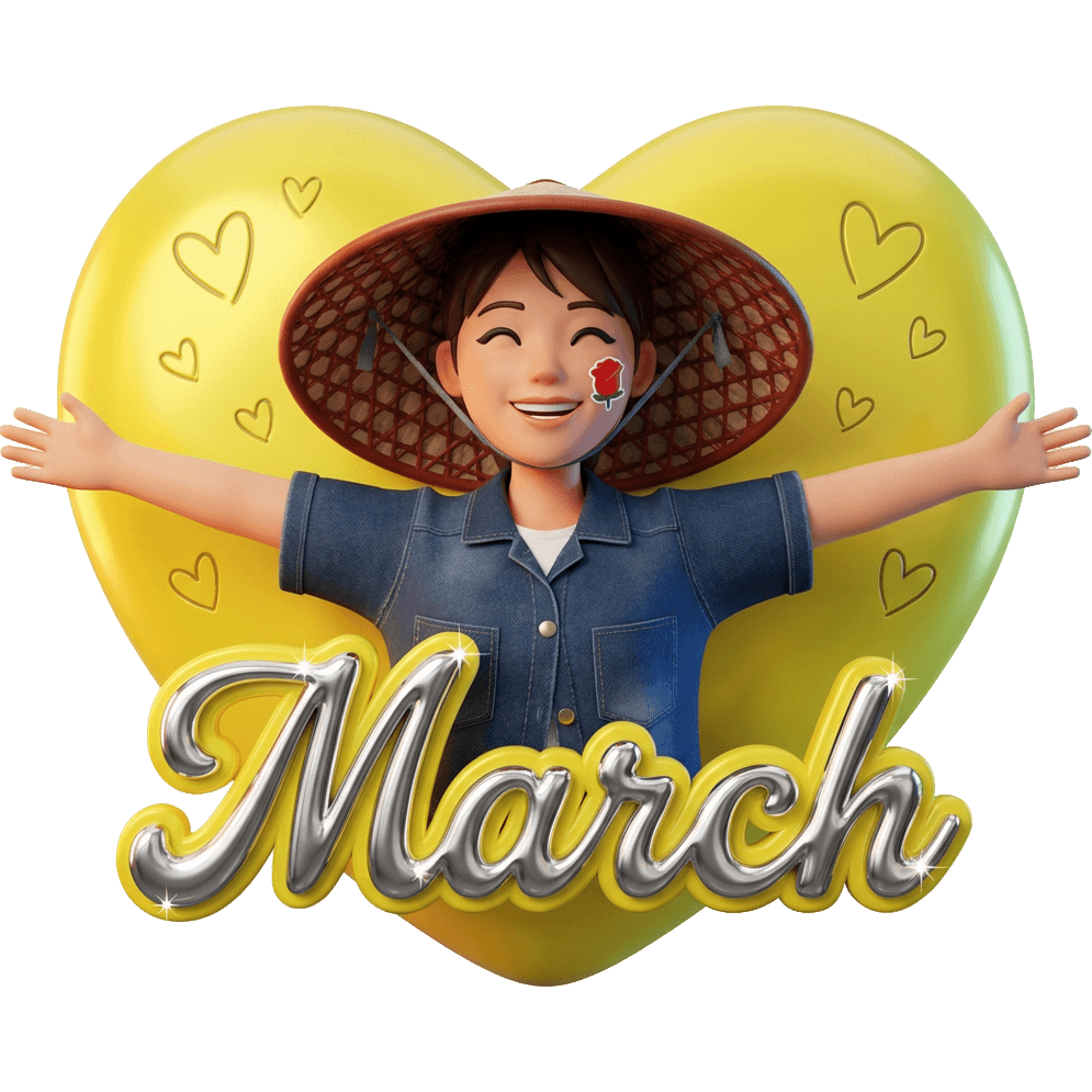 March หมวกสาน